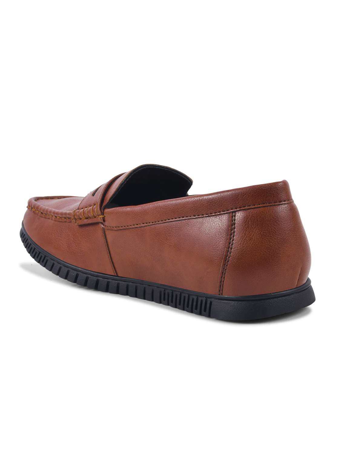 men brown slip on loafer - 22146252 -  Standard Image - 4