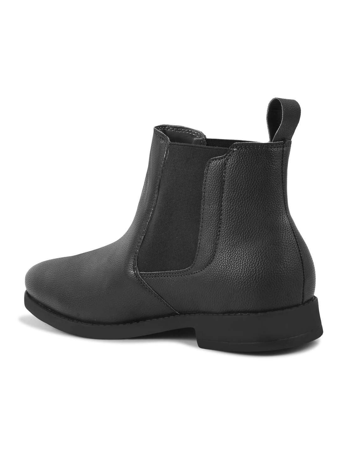 men black slip on low ankle boot - 22146256 -  Standard Image - 4