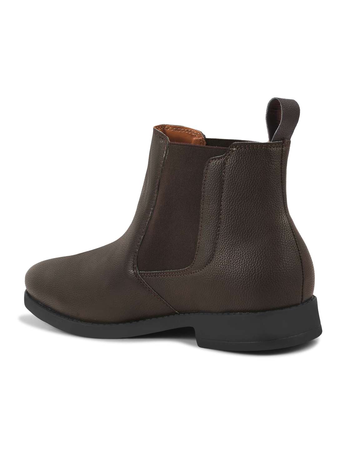 men black slip on low ankle boot - 22146257 -  Standard Image - 4