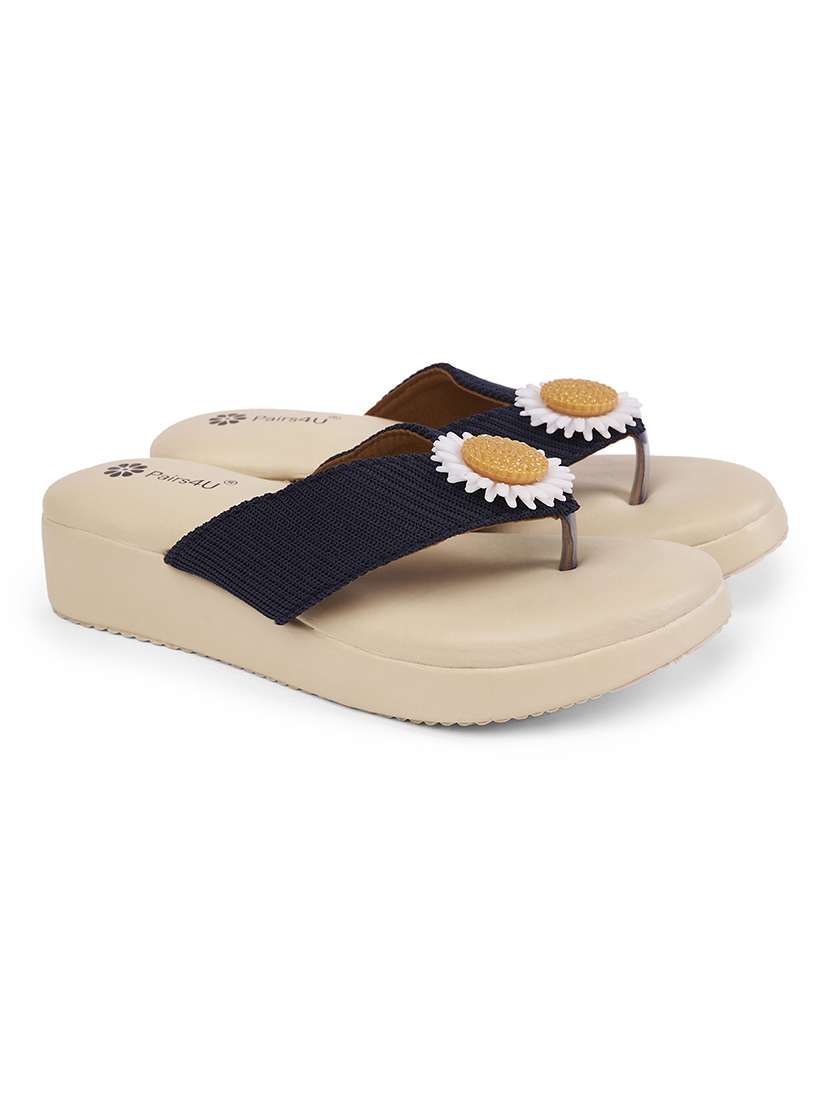 women textured open toe platform wedges - 22146552 -  Standard Image - 1