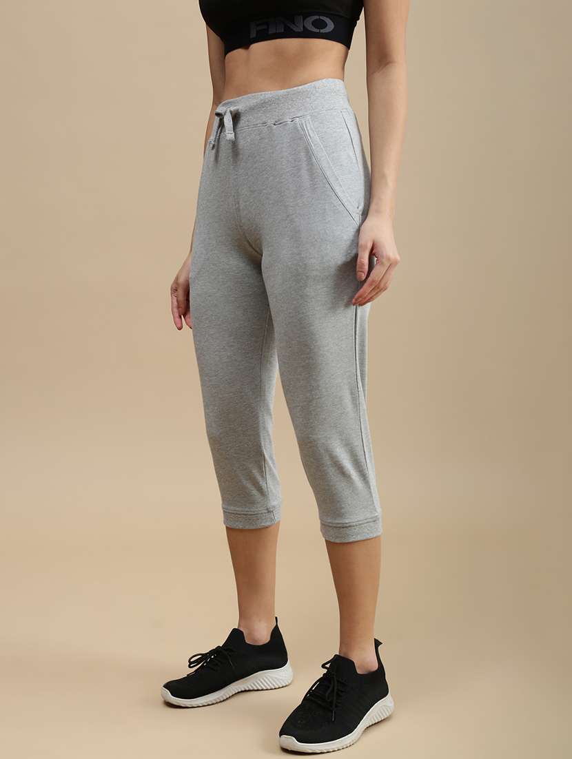 women solid mid rise yoga pants  - 22146961 -  Standard Image - 1