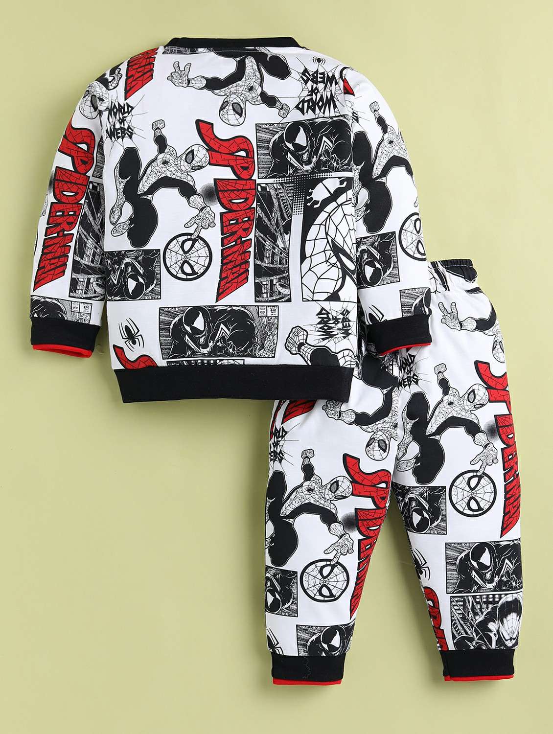 boys printed long sleeve co-ord set - 22147156 - Standard Image - 1