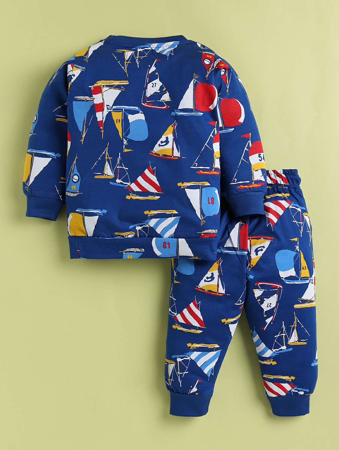 boys printed long sleeve co-ord set - 22147159 - Standard Image - 1