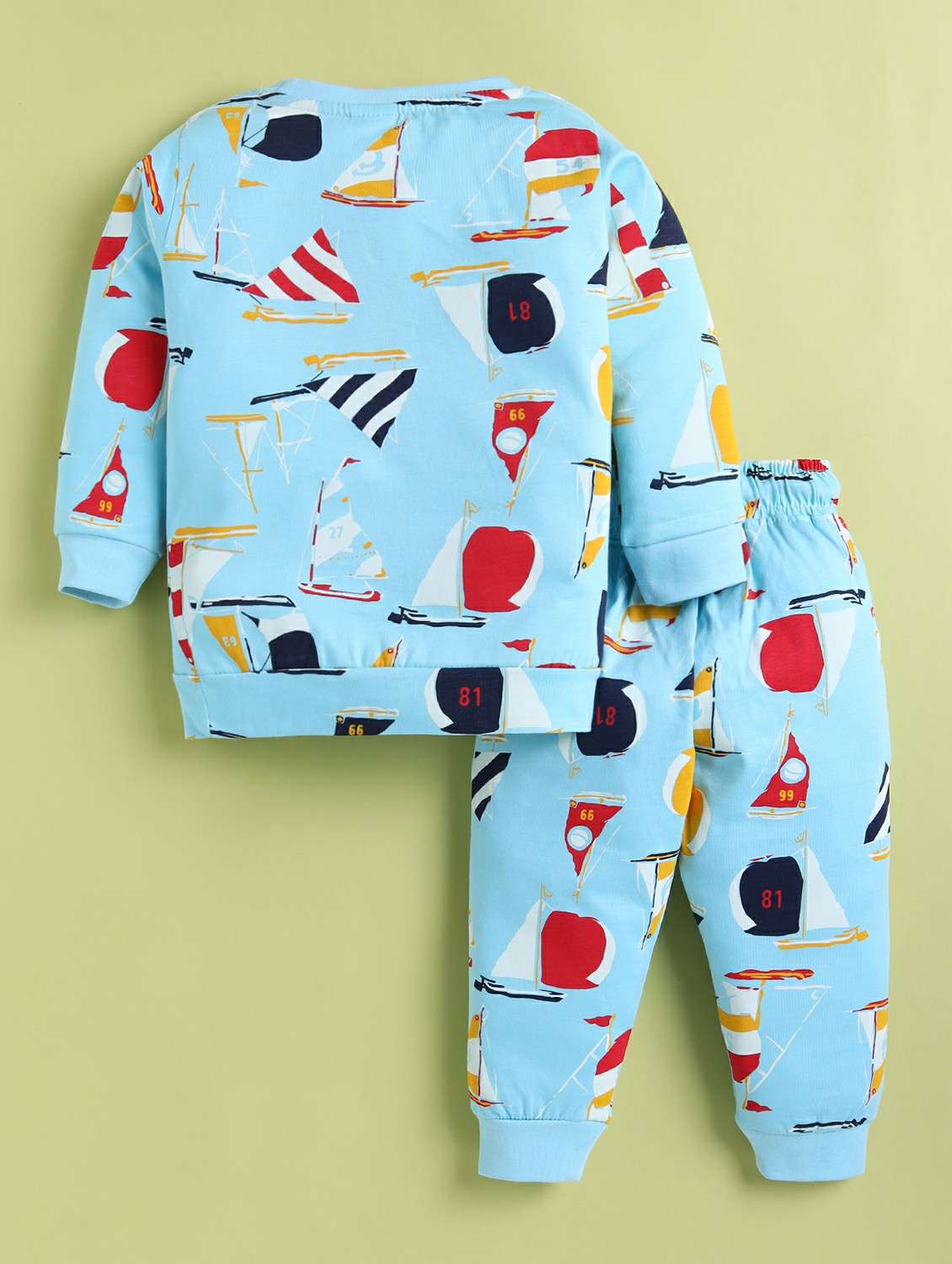 boys printed long sleeve co-ord set - 22147160 - Standard Image - 1