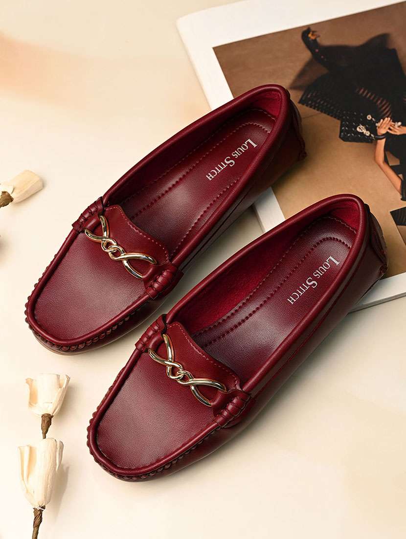women slip on horsebit loafer