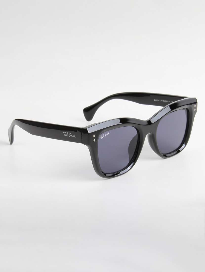 gold berg unisex blue lens & green cateye sunglasses with uv protected lens - 22147227 -  Standard Image - 4