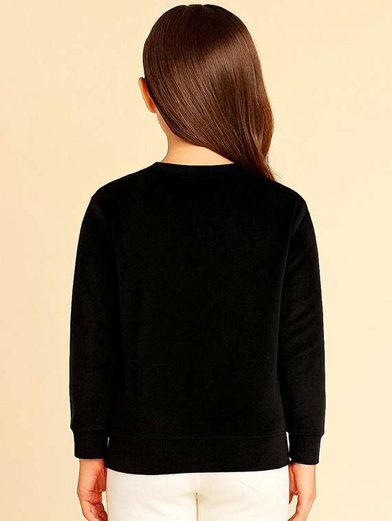 girls printed long sleeve sweatshirt - 22147241 -  Standard Image - 1