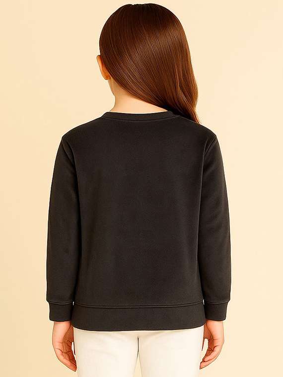 girls printed long sleeve sweatshirt - 22147243 -  Standard Image - 1