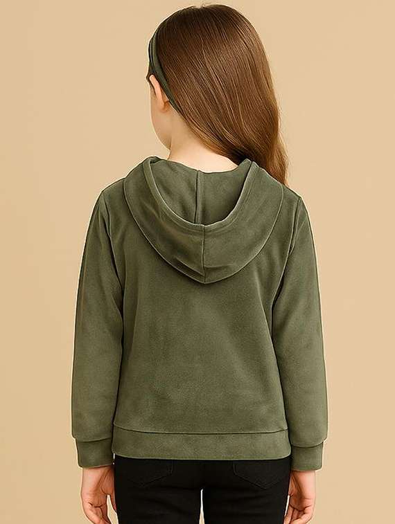 girls printed long sleeve sweatshirt - 22147246 -  Standard Image - 1