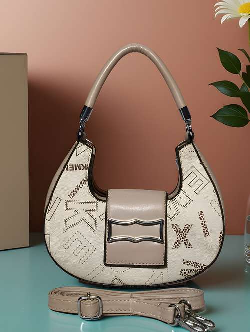 printed sling bag with adjustable strap - 22147343 -  Standard Image - 0