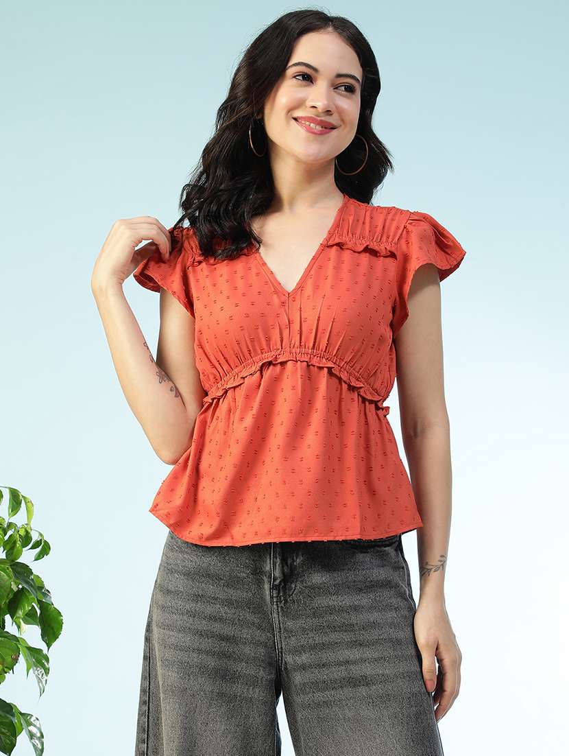 women self drsigned short sleeve peplum top