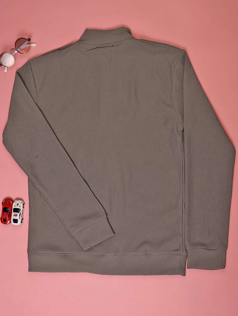 boys solid long sleeve sweatshirt - 22147581 -  Standard Image - 1