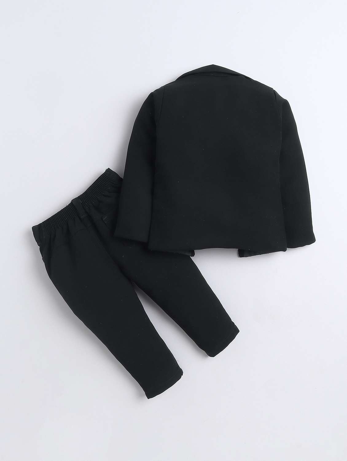 boys self designed blazer and trouser with shirt set - 22147665 -  Standard Image - 4