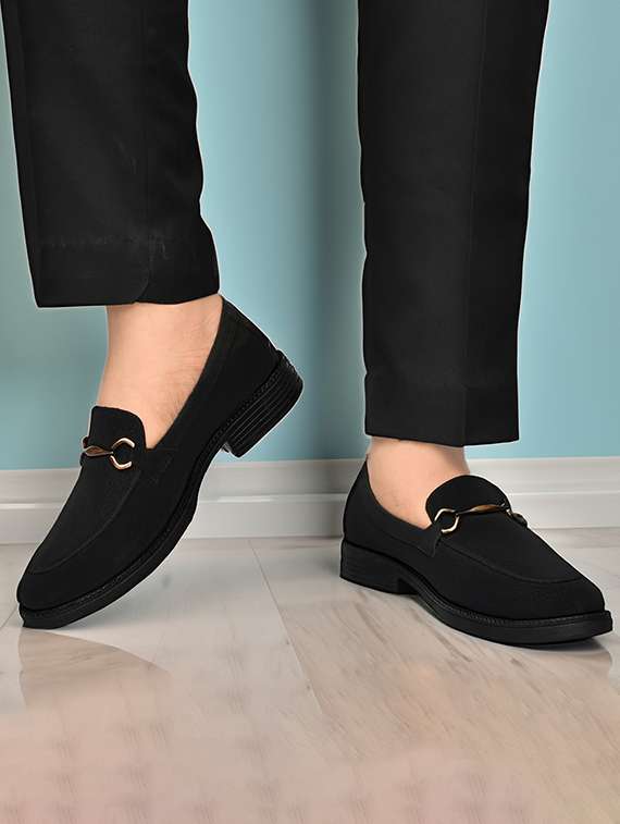 men slip on horsebit loafer