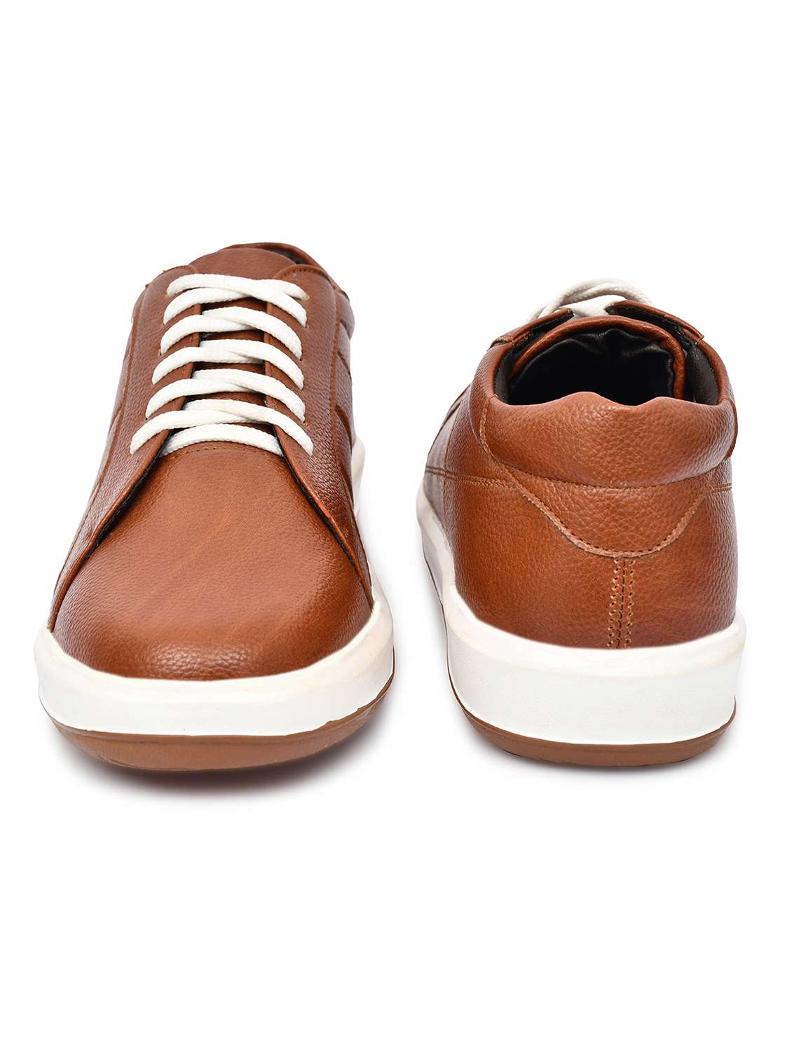 men tan lace-up shoe - 22147713 -  Standard Image - 4