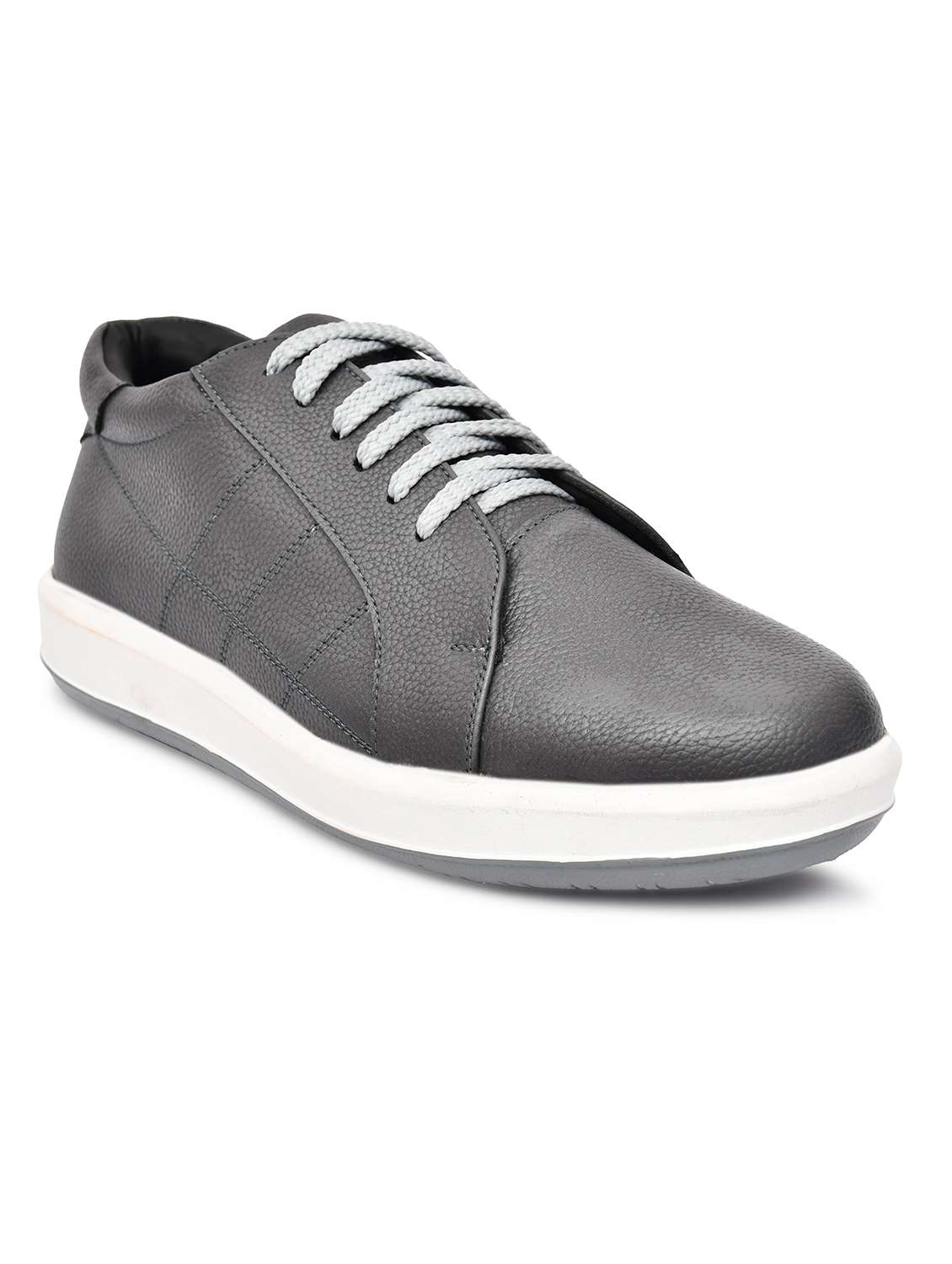 men grey lace-up shoe - 22147714 - Standard Image - 1