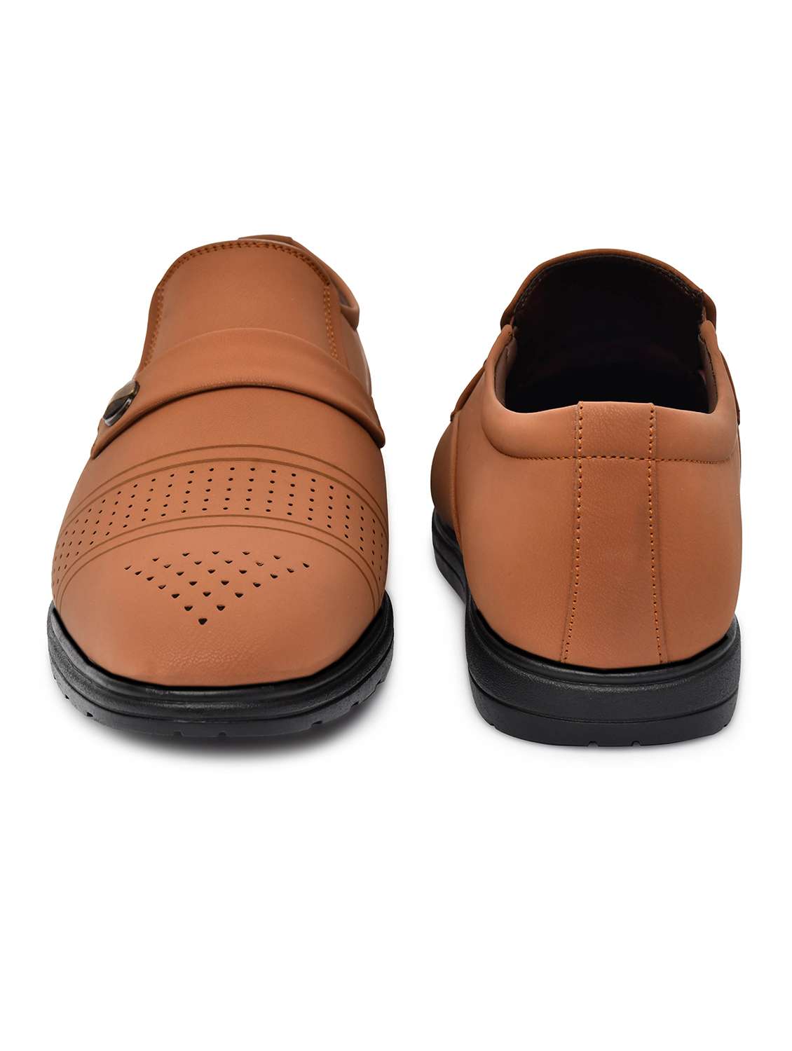 men tan slip on shoe - 22147718 -  Standard Image - 4