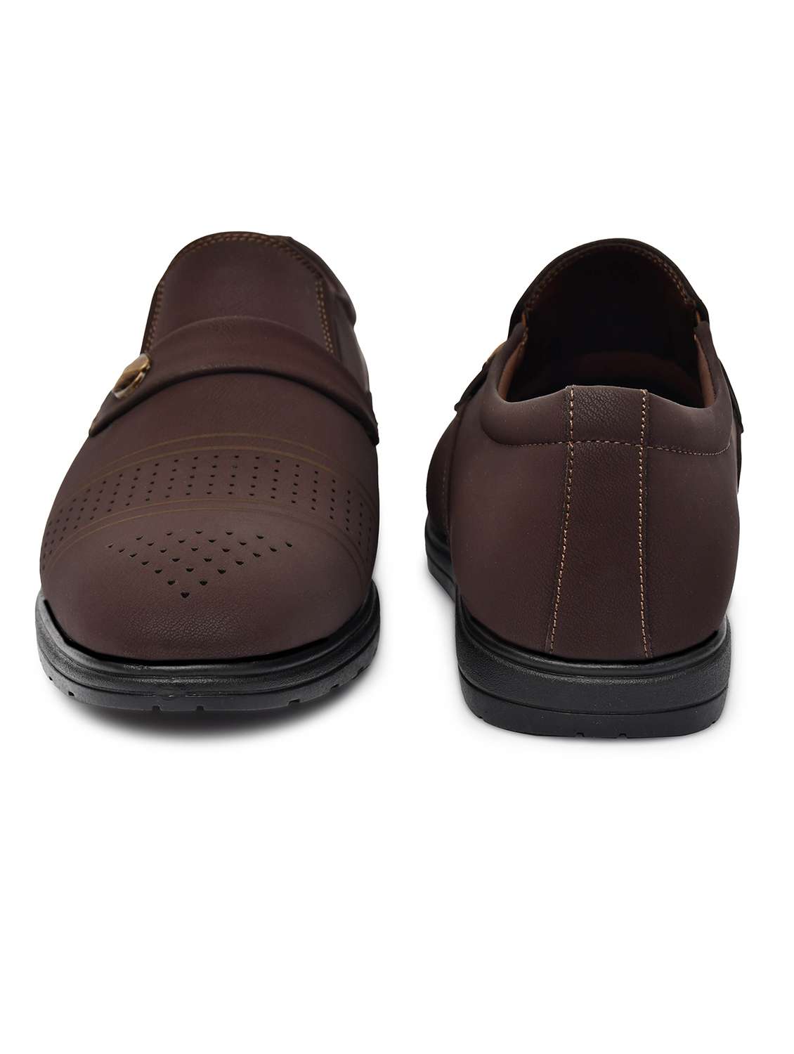 men brown slip on shoe - 22147720 -  Standard Image - 4