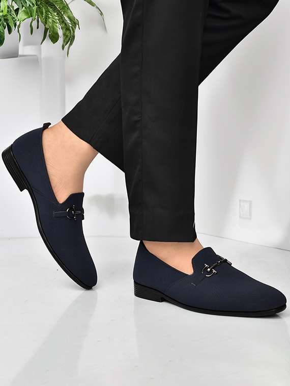 men slip on horsebit loafer