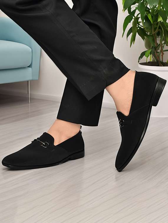 men slip on horsebit loafer