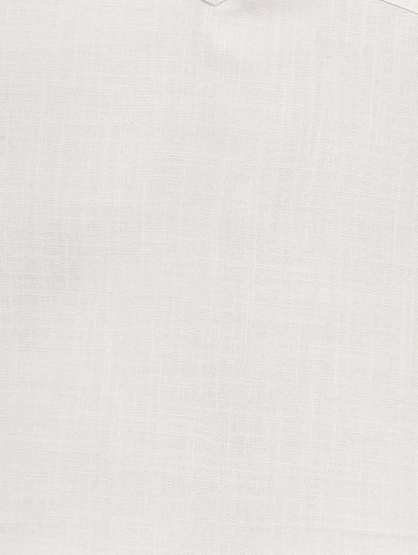 men solid long sleeve kurta with trousers ethnic wear set - 22147726 -  Standard Image - 6