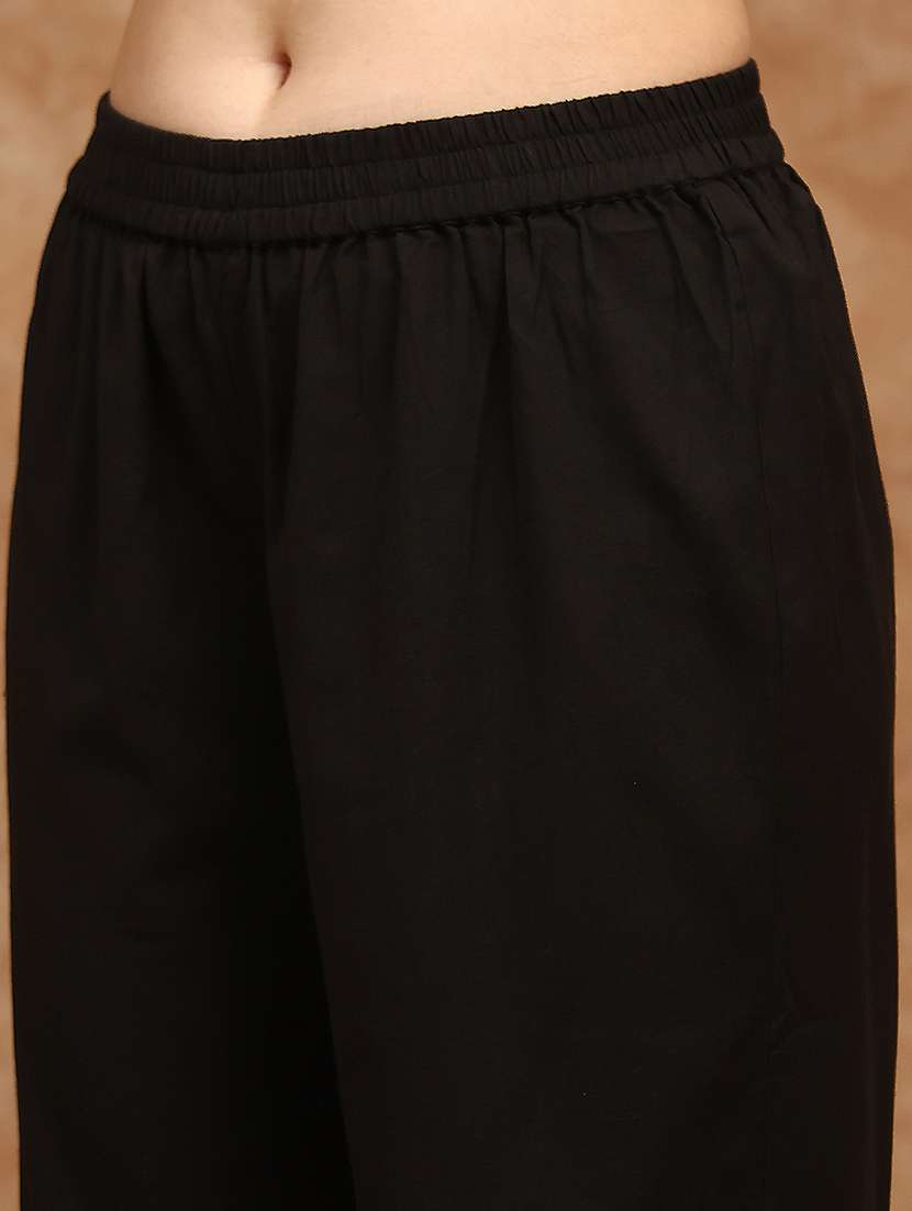 women embroidered long sleeve kurta pant set - 22147801 -  Standard Image - 4