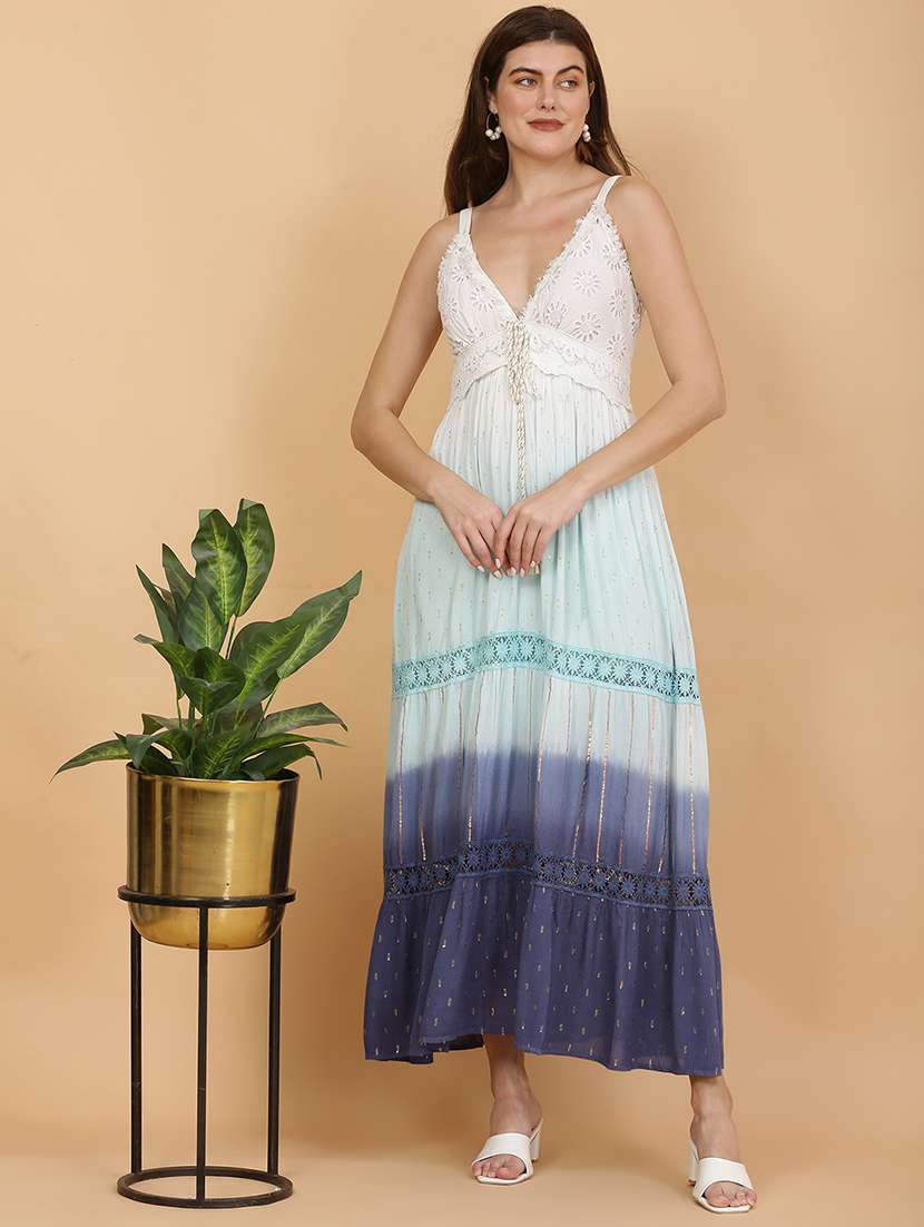 majestic by baani women multicolor maxi full length dress - 22148048 -  Standard Image - 1