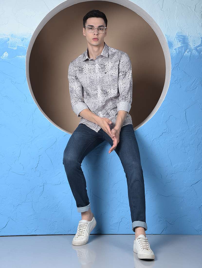 men washed low rise slim fit jeans - 22148240 -  Standard Image - 4