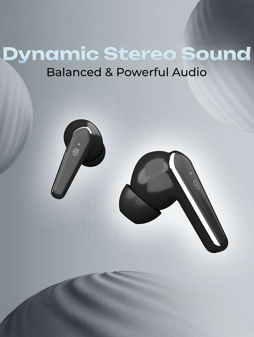 snapup snapods s512 ion true wireless in-ear earbuds (midnight black) - 22153664 -  Standard Image - 1