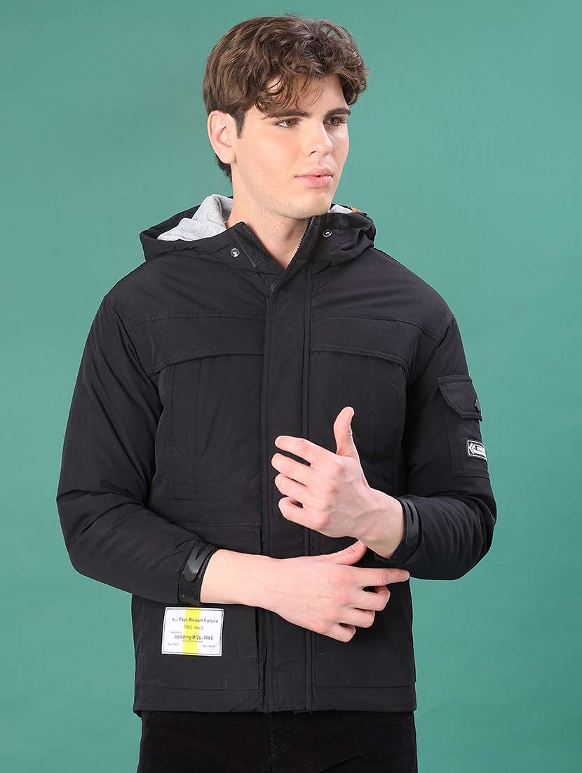 men solid long sleeve lightweight bomber jacket - 22154869 -  Standard Image - 1