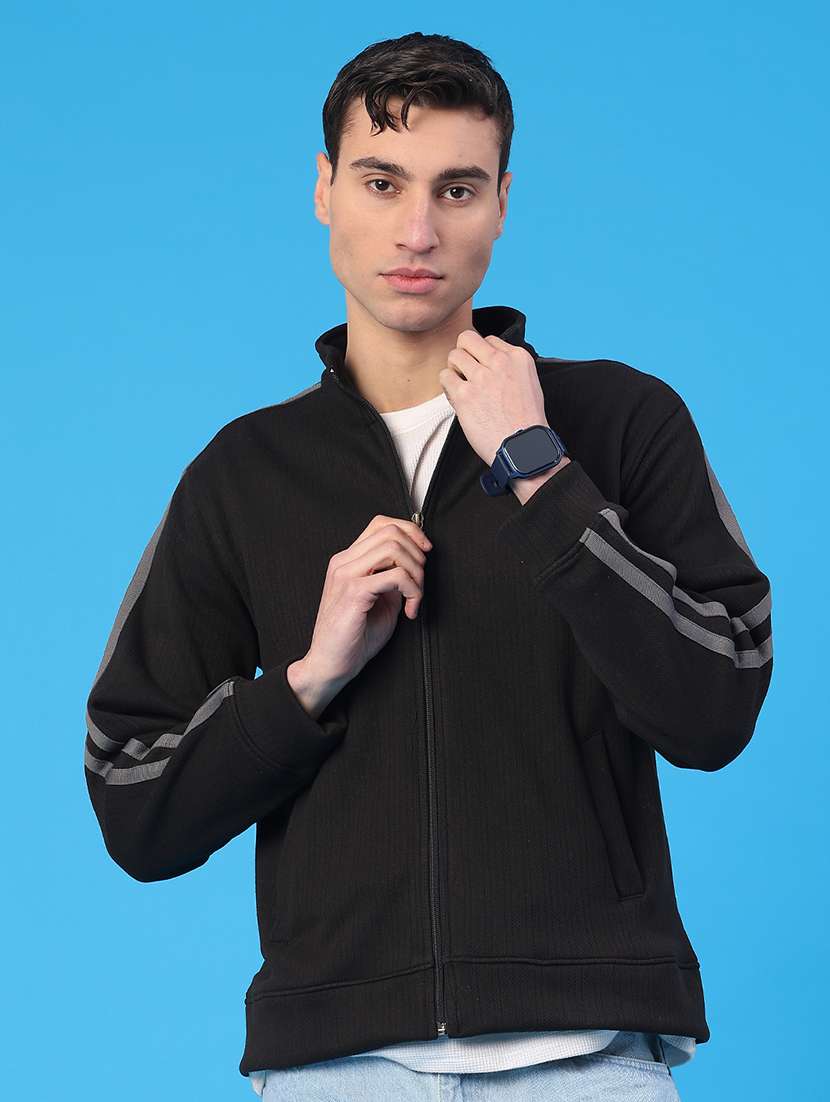 men solid long sleeve sweatshirt - 22155256 -  Standard Image - 1