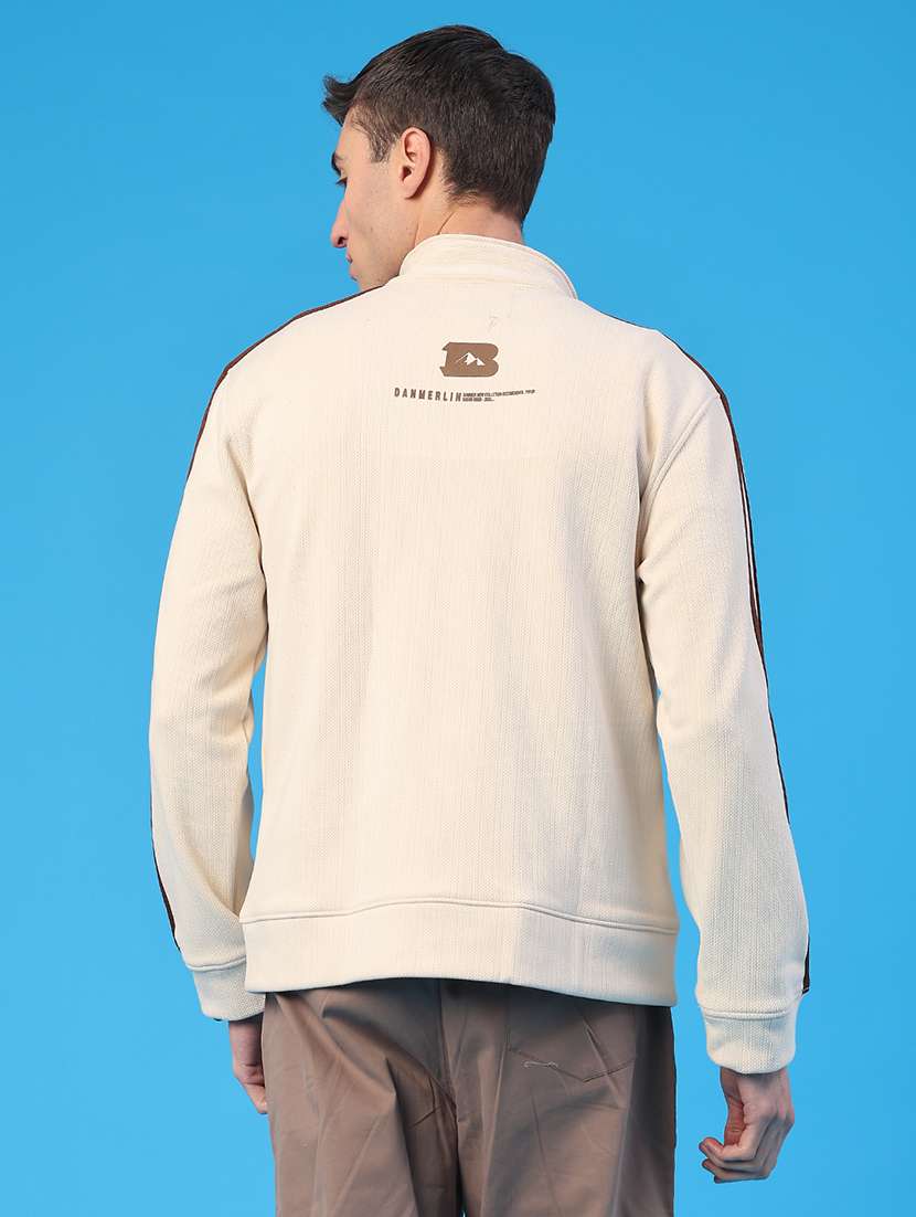 men solid long sleeve sweatshirt - 22155257 -  Standard Image - 4