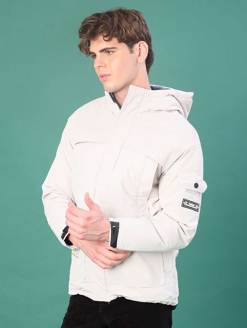 men solid long sleeve lightweight bomber jacket - 22155380 -  Standard Image - 1