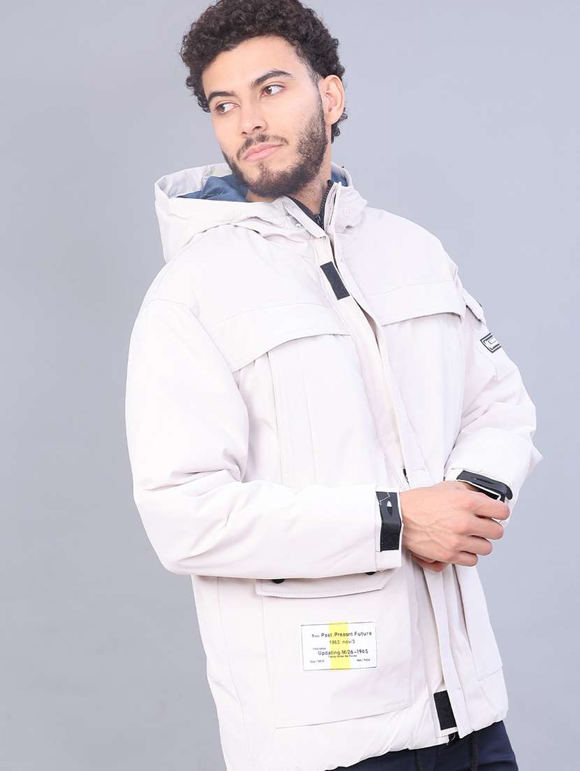 men solid long sleeve lightweight bomber jacket - 22156007 -  Standard Image - 1