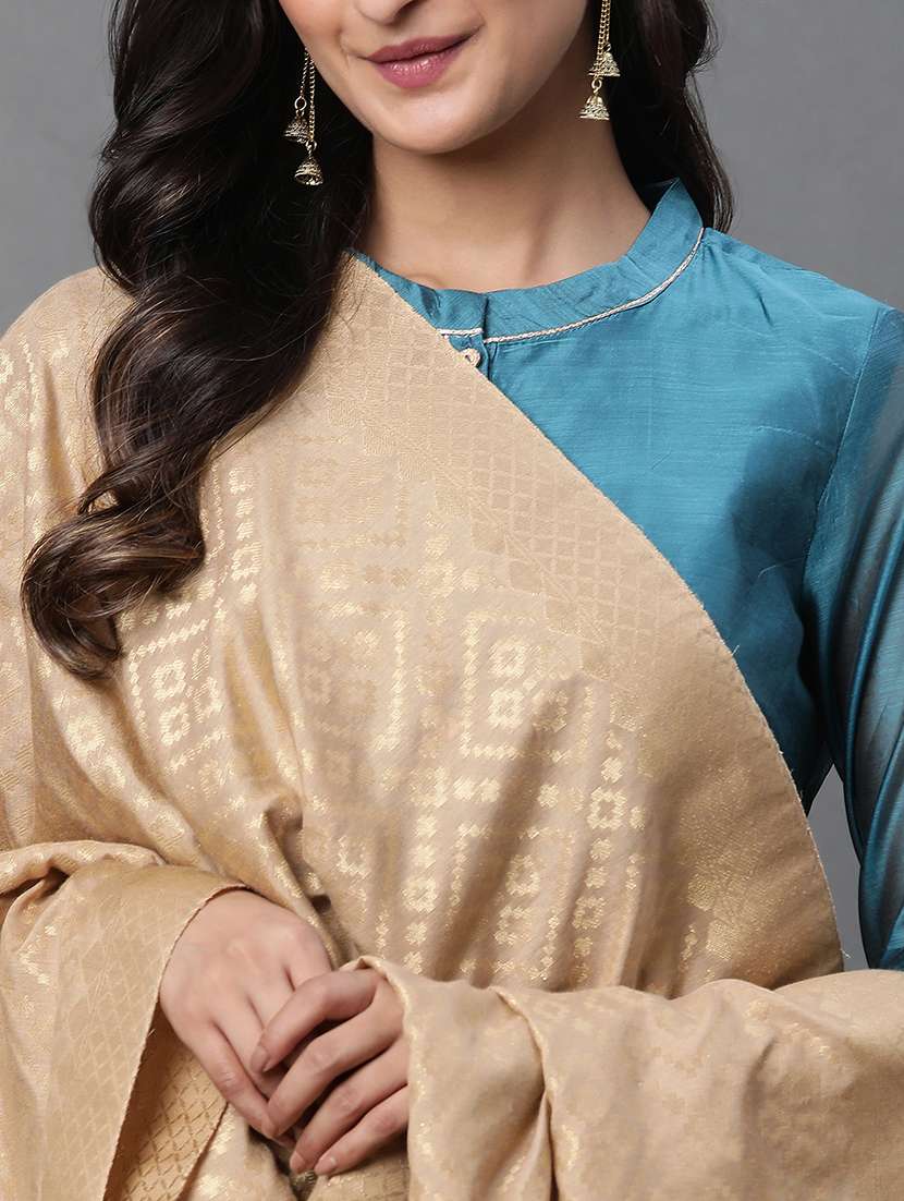 blue kurta pant  set - 22156081 -  Standard Image - 1