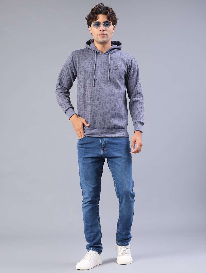 men printed long sleeve regular fit sweatshirt - 22156478 -  Standard Image - 4