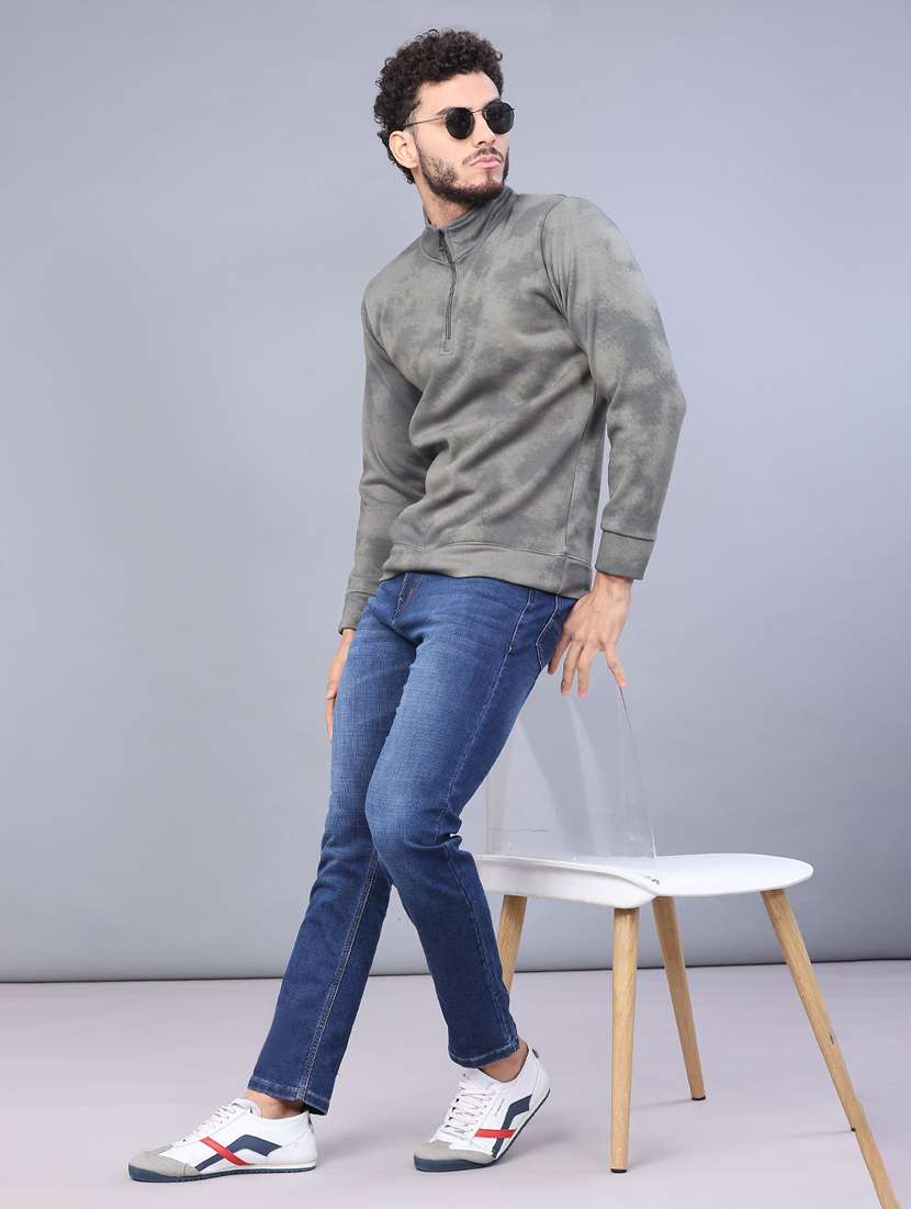 men washed mid rise full length jeans - 22156751 -  Standard Image - 4