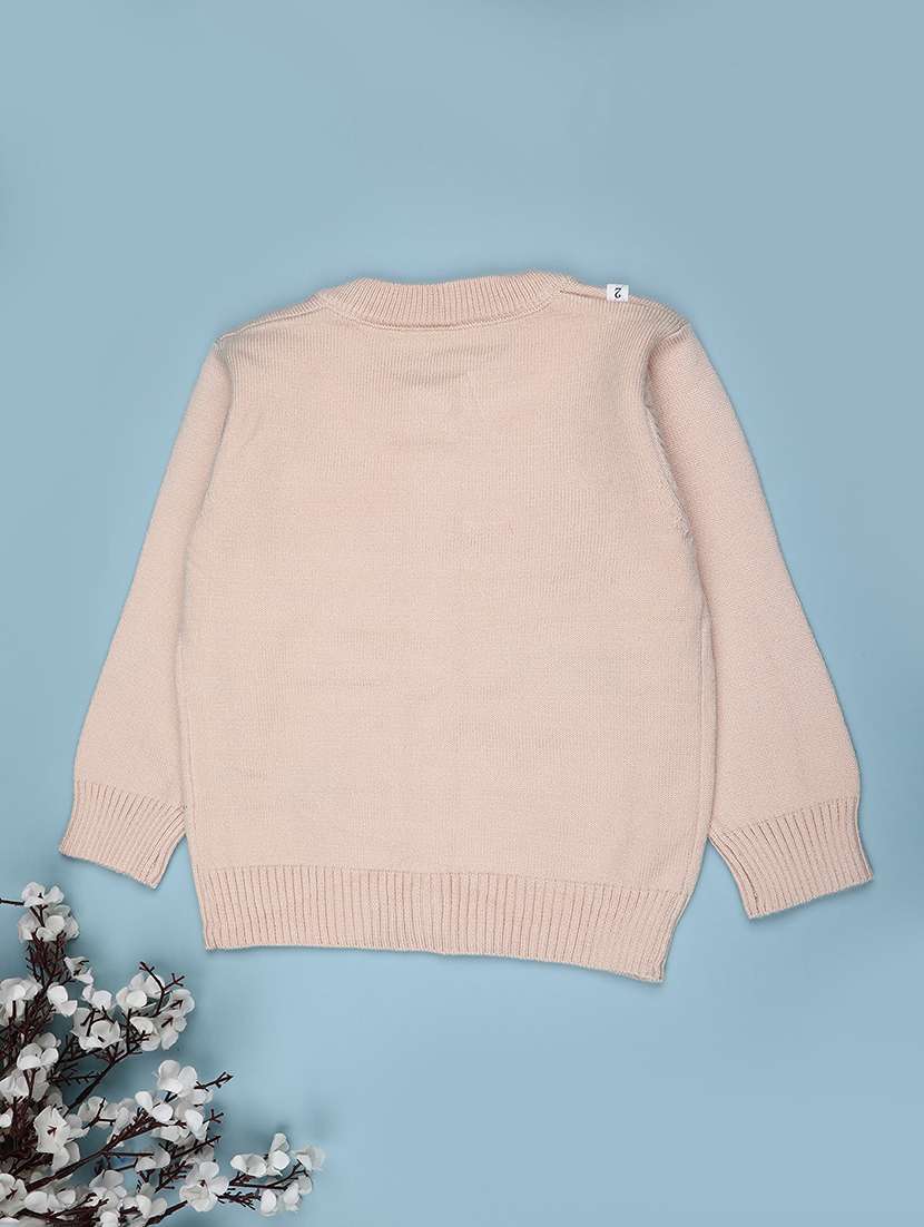 boys self design long sleeve sweater - 22156902 -  Standard Image - 1