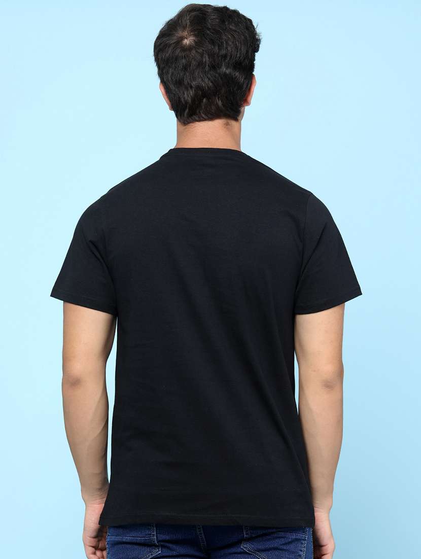 men printed short sleeve slim fit t-shirt - 22156940 -  Standard Image - 4