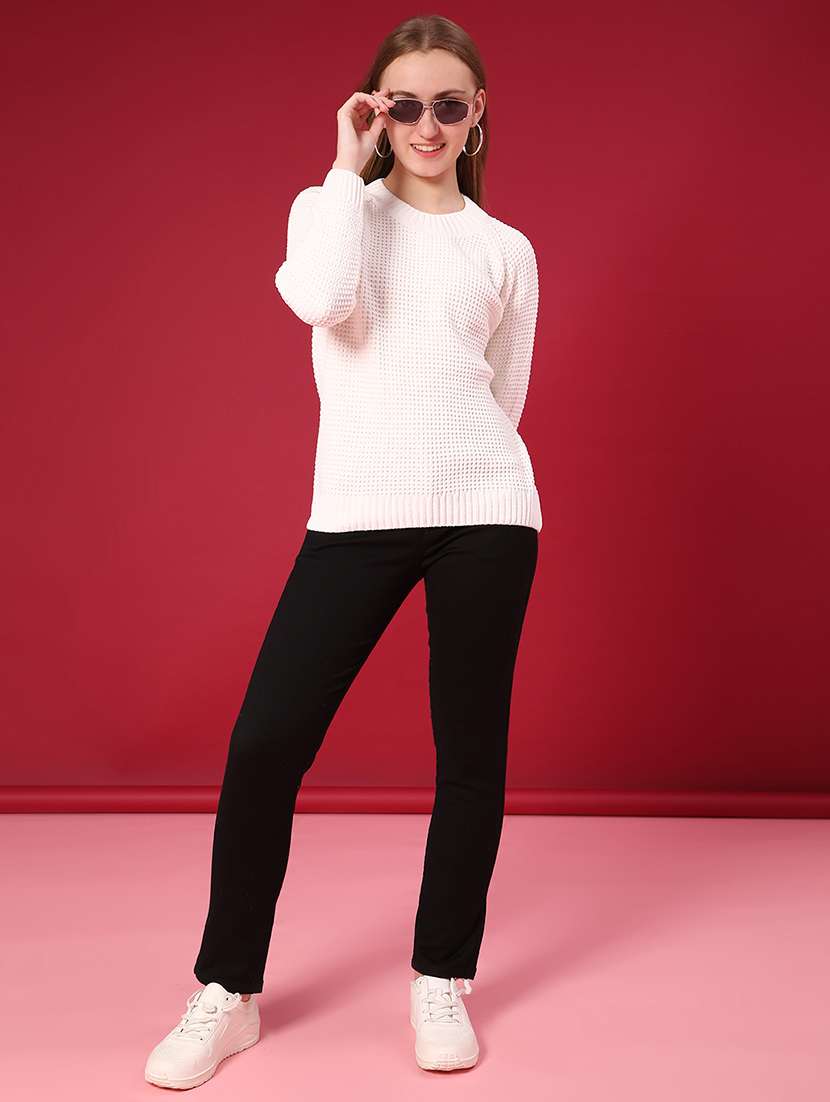 women self designed long sleeve sweatshirt - 22157021 -  Standard Image - 4