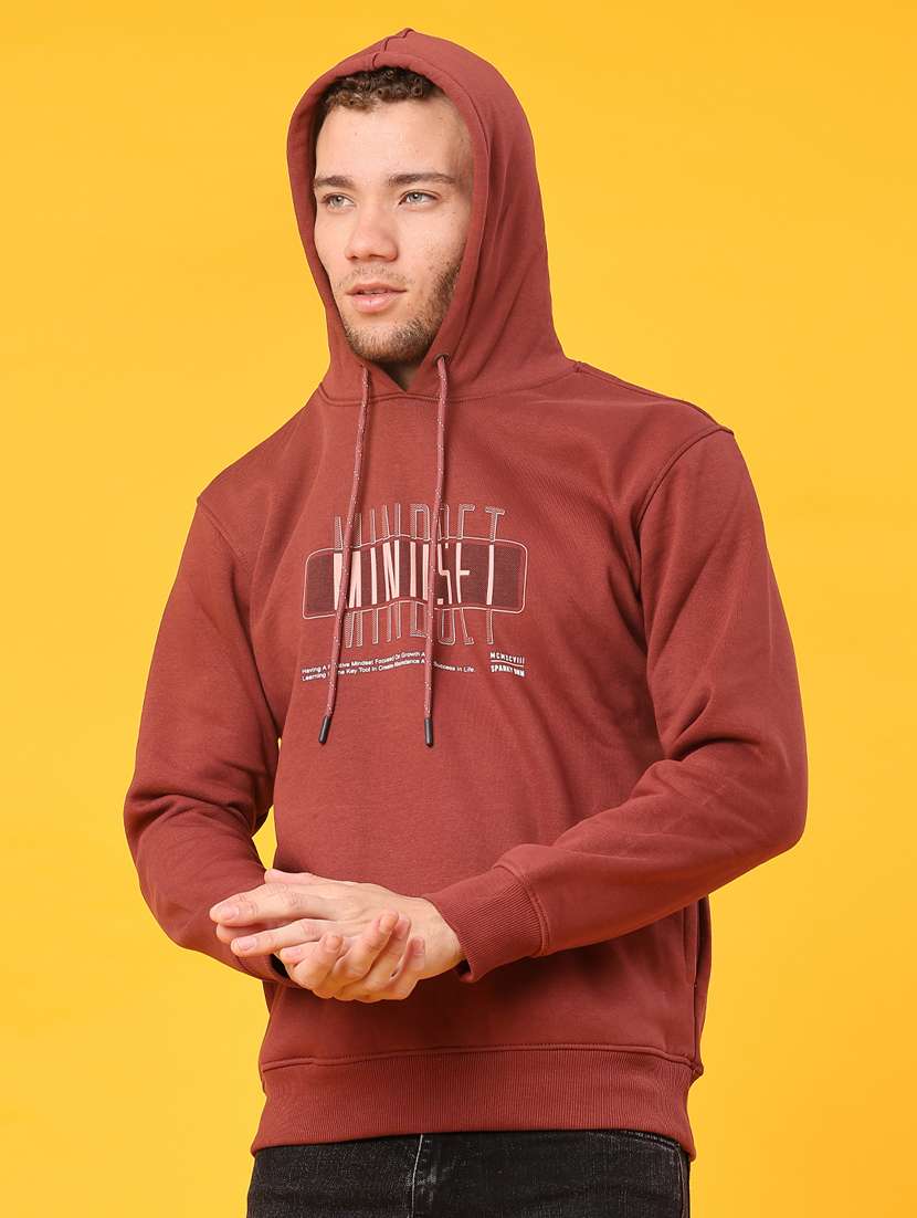 men chest print long sleeve regular fit sweatshirt - 22157201 -  Standard Image - 1