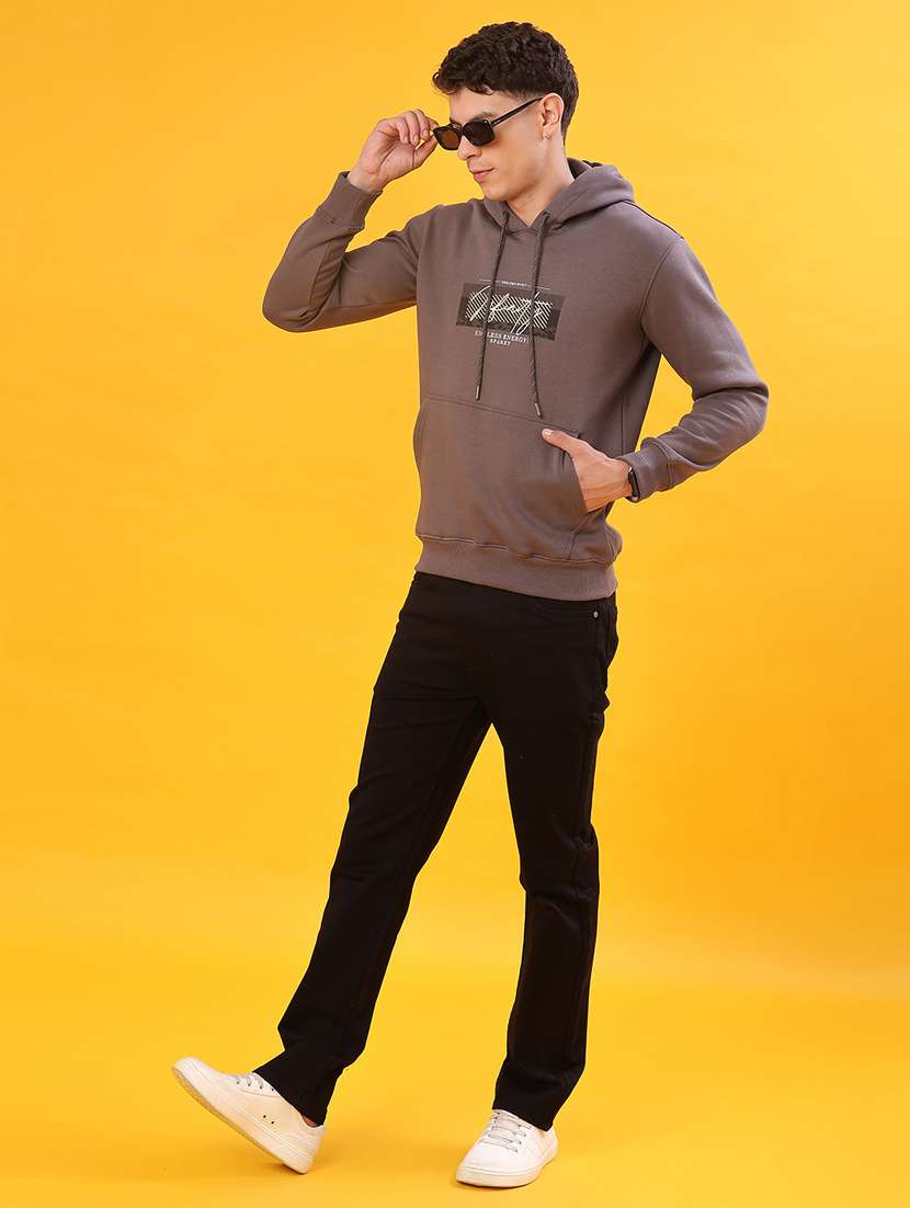 men chest print long sleeve regular fit sweatshirt - 22157203 -  Standard Image - 4