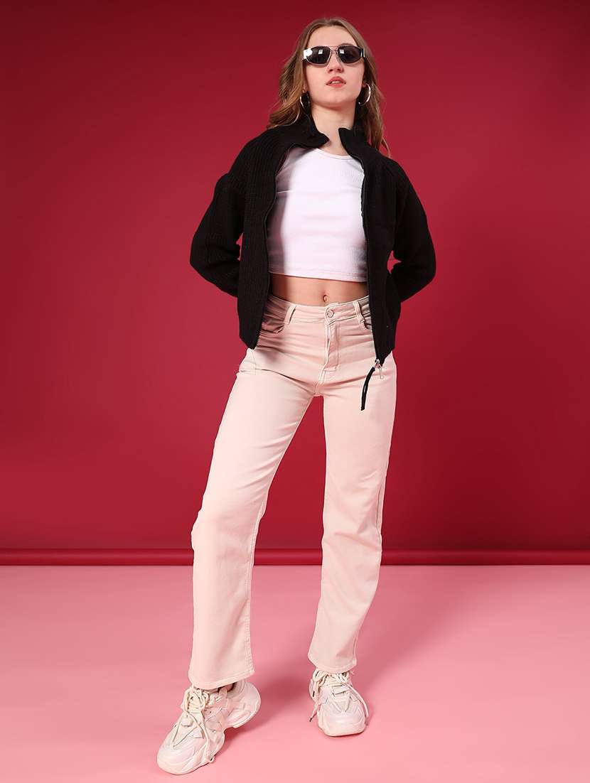 women self design long sleeve cardigan - 22157440 -  Standard Image - 4