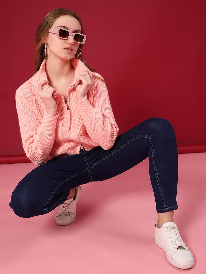 women self design long sleeve cardigan - 22157444 -  Standard Image - 4