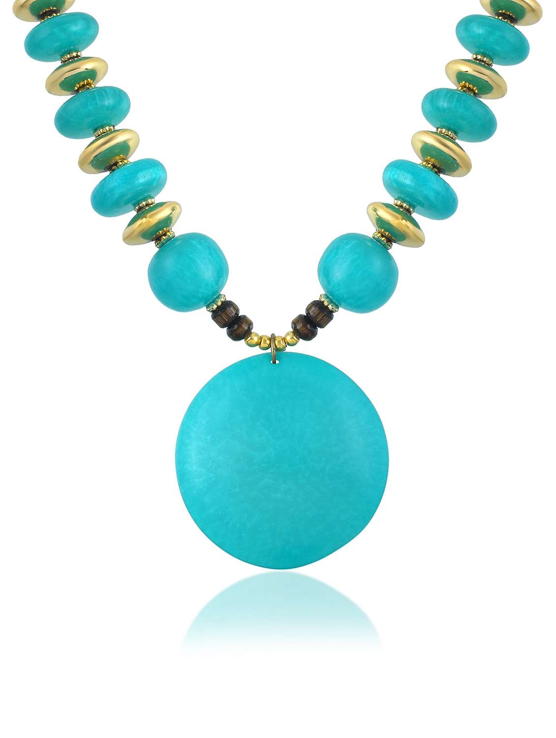 women crystal fashion long necklace - 22157567 -  Standard Image - 1