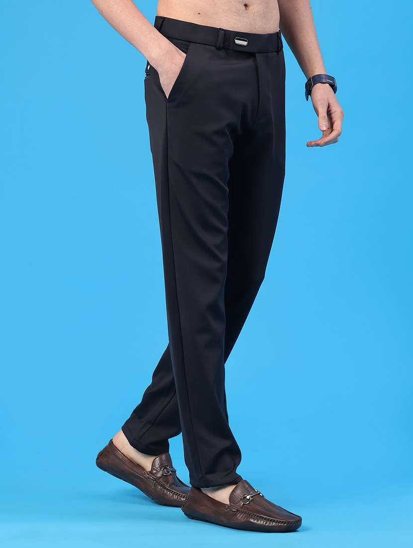 men solid mid rise slim fit casual chino - 22158437 -  Standard Image - 1