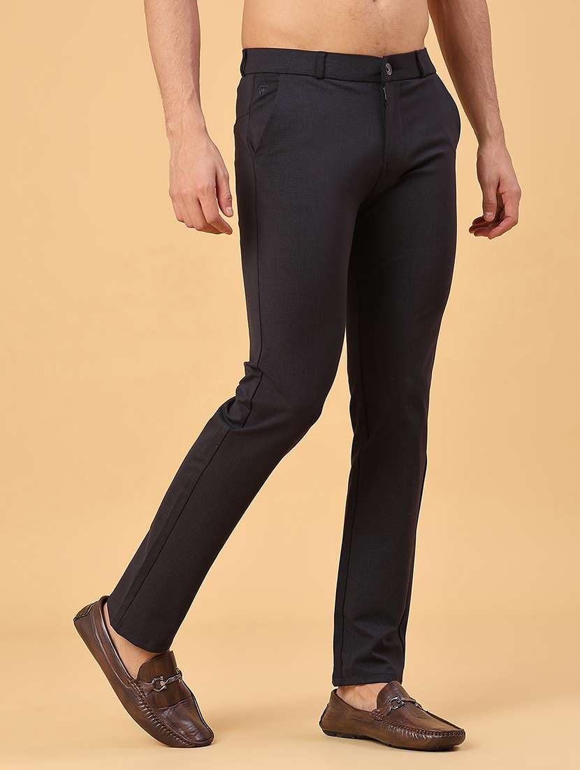 men solid mid rise slim fit casual chino - 22158507 -  Standard Image - 1