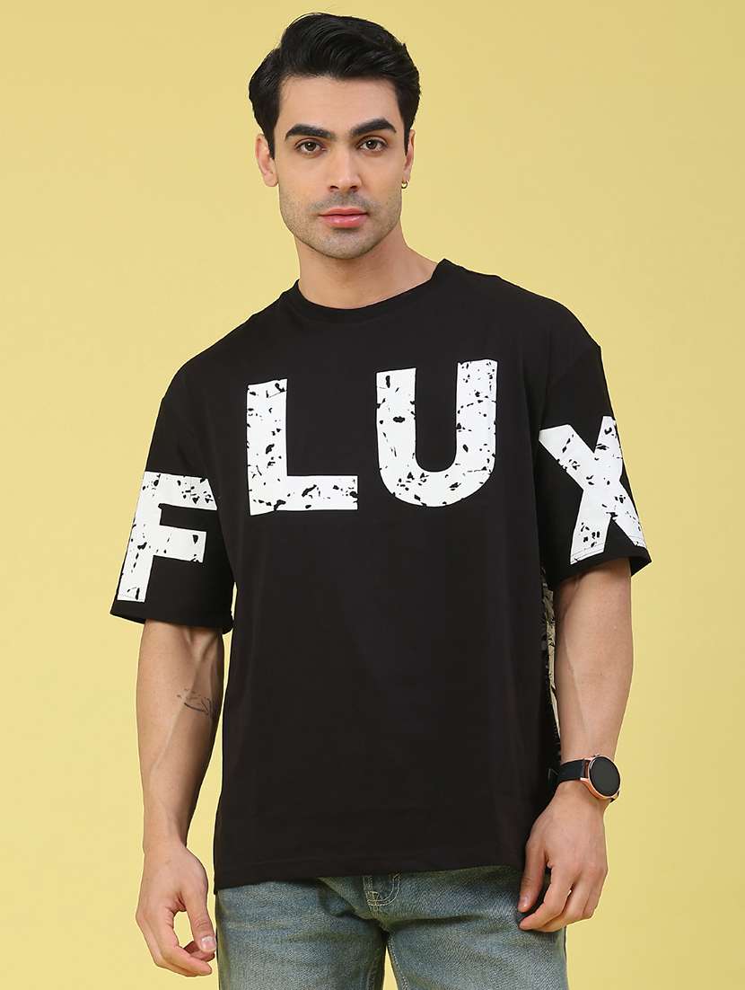 men printed short sleeve oversized t-shirt - 22158588 -  Standard Image - 1
