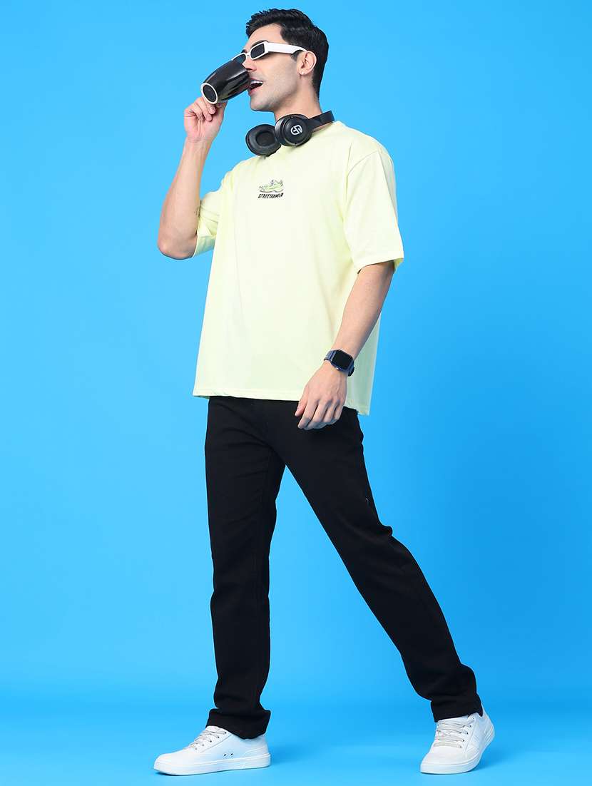 men printed short sleeve loose fit t-shirt - 22158610 -  Standard Image - 4