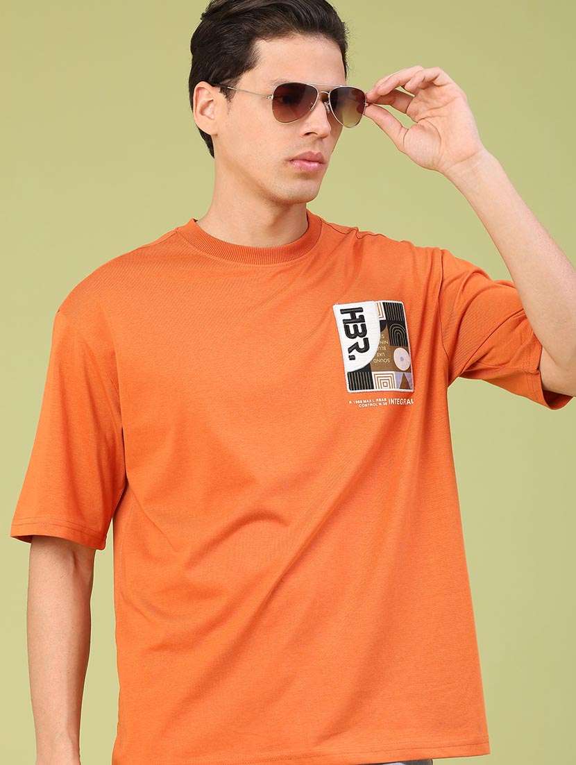 men printed short sleeve regular fit t-shirt - 22158612 -  Standard Image - 1
